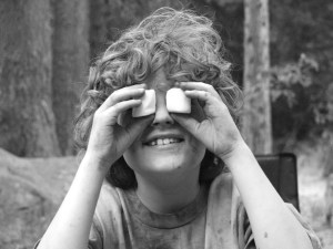 One of my favorite camping pictures of Arthur.