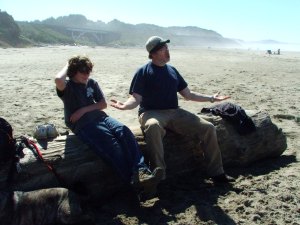 Well, okay, the husband can hold forth occasionally...