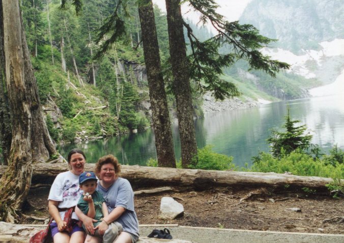 Beth, me, Arthur Lake Serene