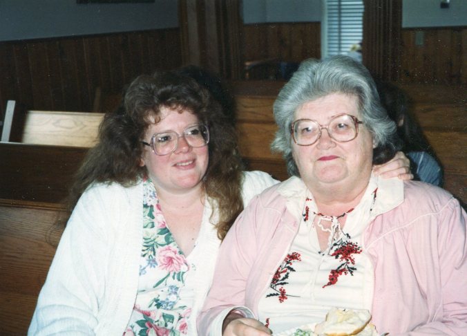 Lisa and mom 1994